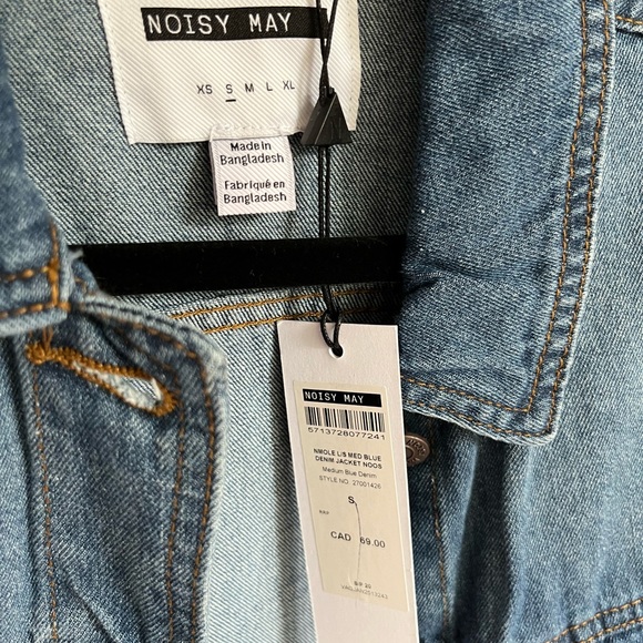 BNWT Noisy May jean jacket - Picture 2 of 3